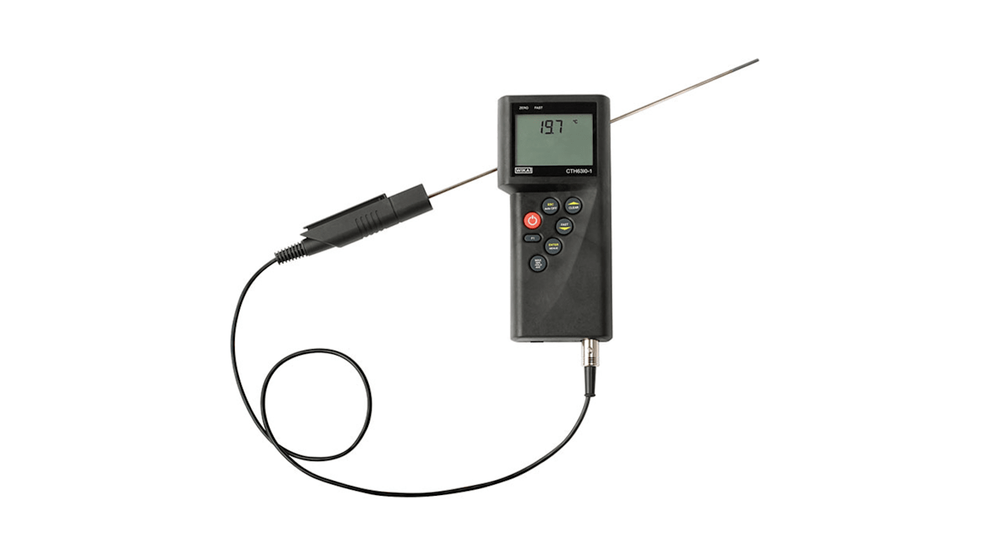 WIKA Thermometer, Thermal Probe, +600°C Max