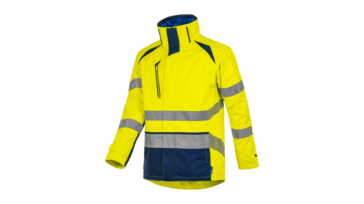 Parka haute visibilité T2S PARKALGH01, Jaune/Bleu marine, taille 3XL, Unisexe