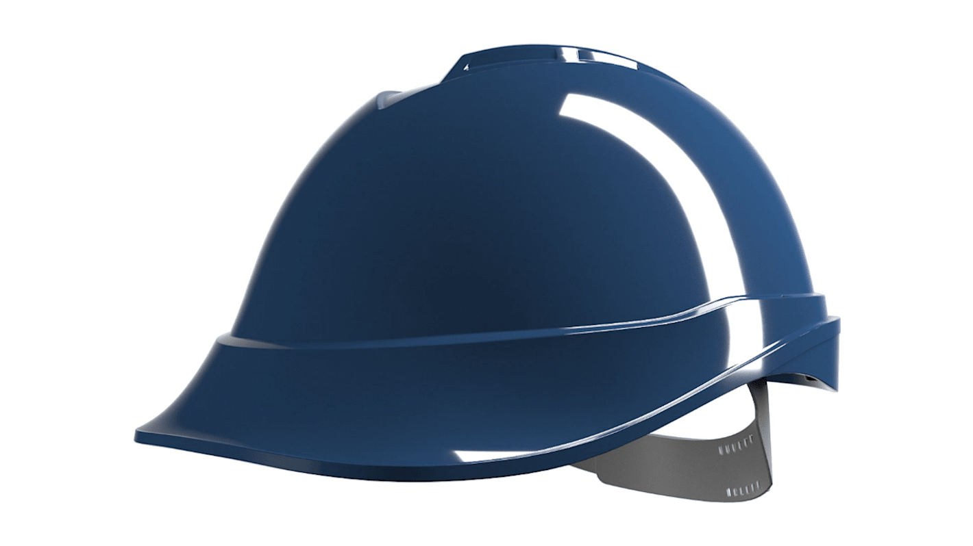 MSA Safety V-Gard 200 Blue Safety Helmet , Adjustable