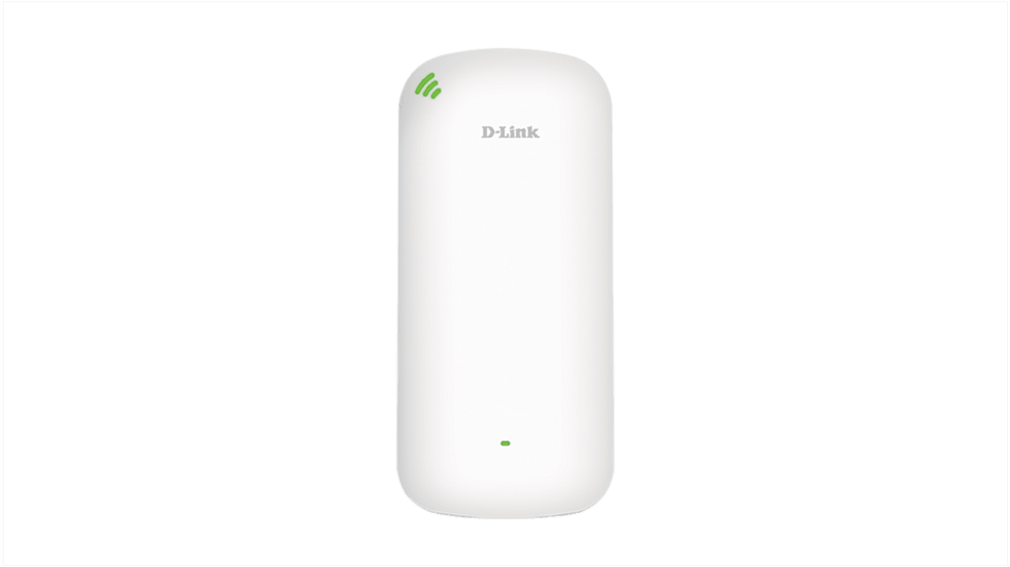 D-Link AX1800 Wi-Fi 6 Mesh Range Extender WLAN Extender, 1800Mbit/s 10/100/1000Mbit/s 2.4GHz 802.11ax