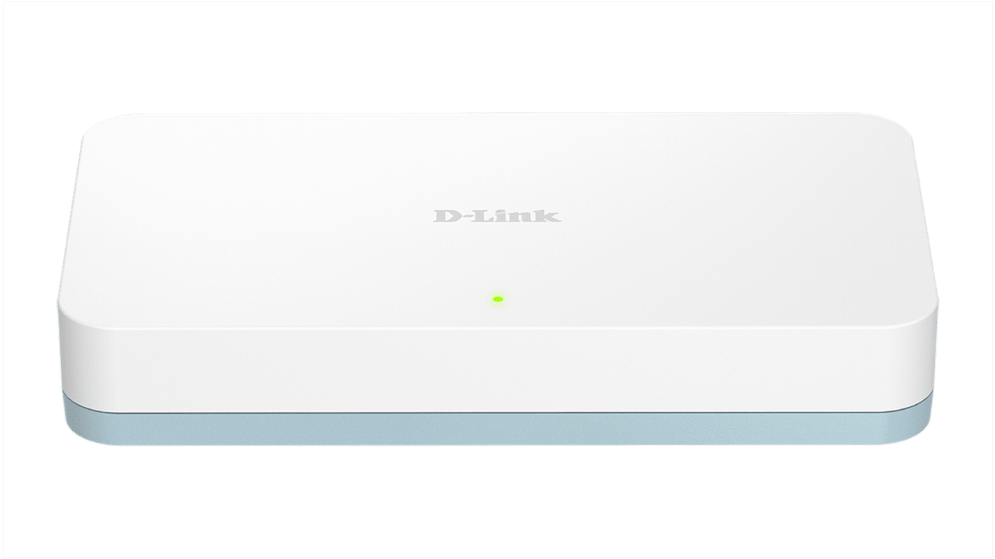 Switch Gigabit D-Link Gigabit, 10/100/1000Mbit/s, 8 porte, Desktop, No