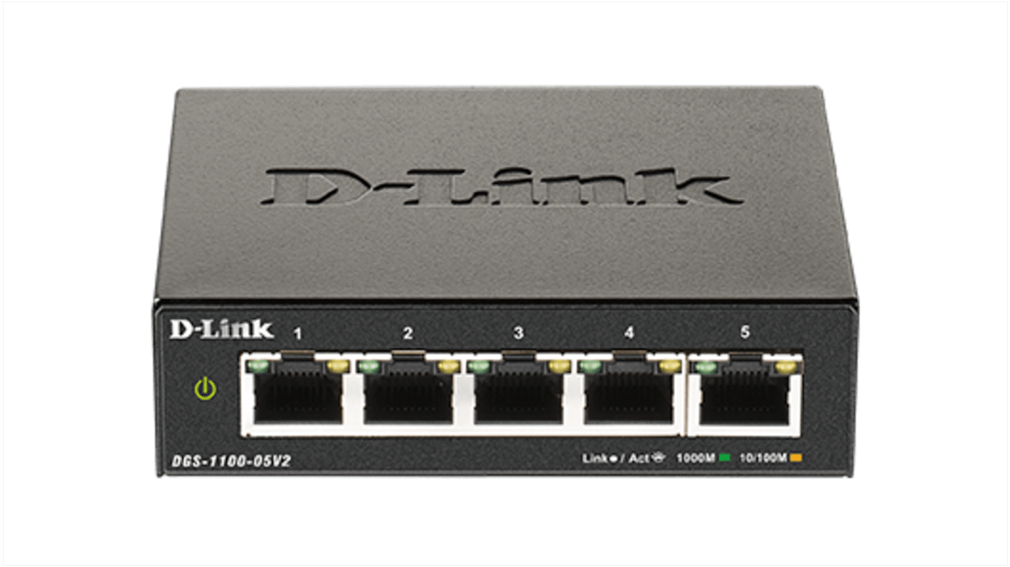 Commutateur intelligent D-Link, 5 ports, EU