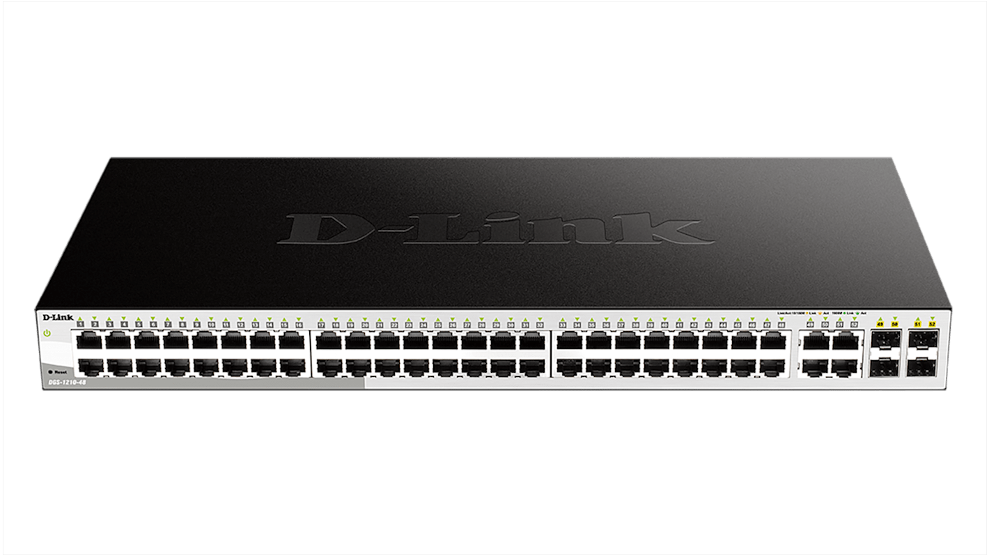 D-Link 52-Port Gigabit Smart Managed Switch, Smart 52 Port Smart Switch, EU