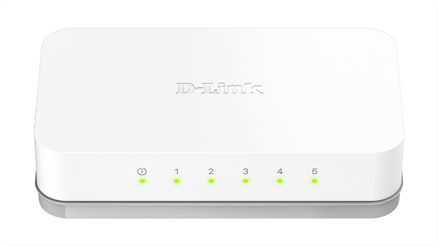D-Link 5-Port Fast Ethernet t Easy Desktop Switch Netzwerk Switch Desktop 5-Port Unmanaged 10/100Mbit/s EU 87 x 47 x