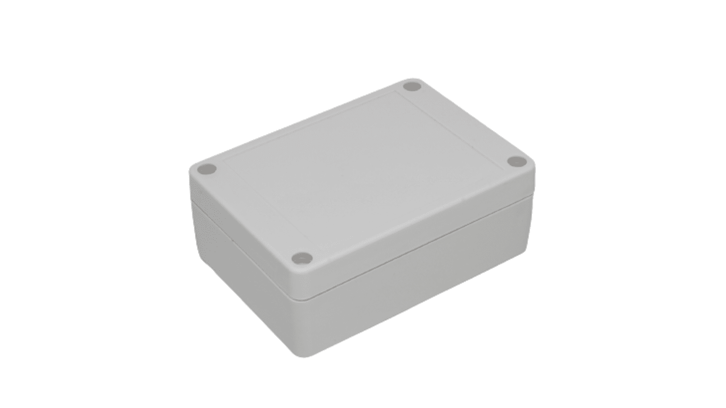 Hammond RP Series Light Grey Polycarbonate General Purpose Enclosure, IP65, Light Grey Lid, 105 x 75 x 40mm
