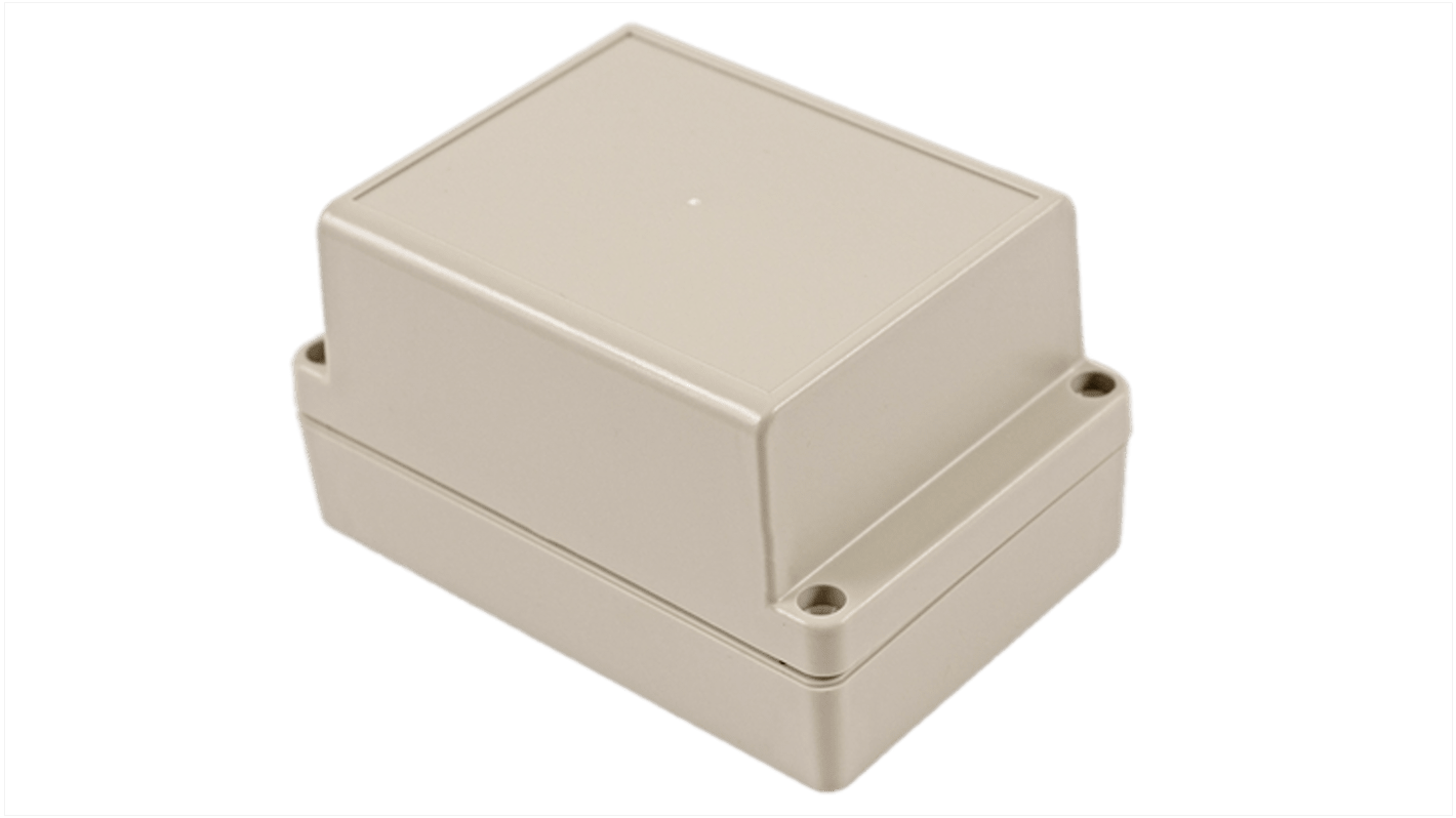 Caja de uso general Hammond de ABS Gris claro, 125 x 85 x 70mm, IP65