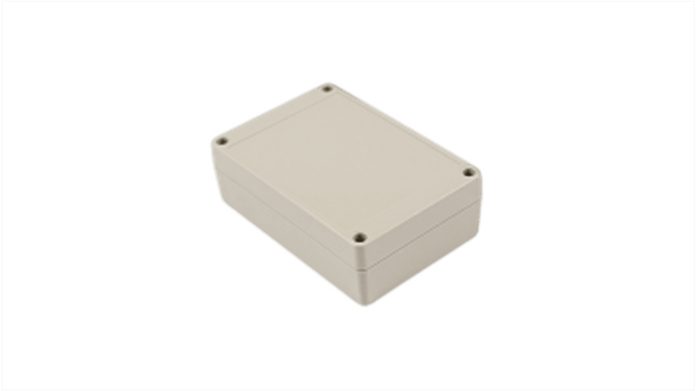 Hammond RP Series Light Grey Polycarbonate General Purpose Enclosure, IP65, Light Grey Lid, 165 x 85 x 85mm
