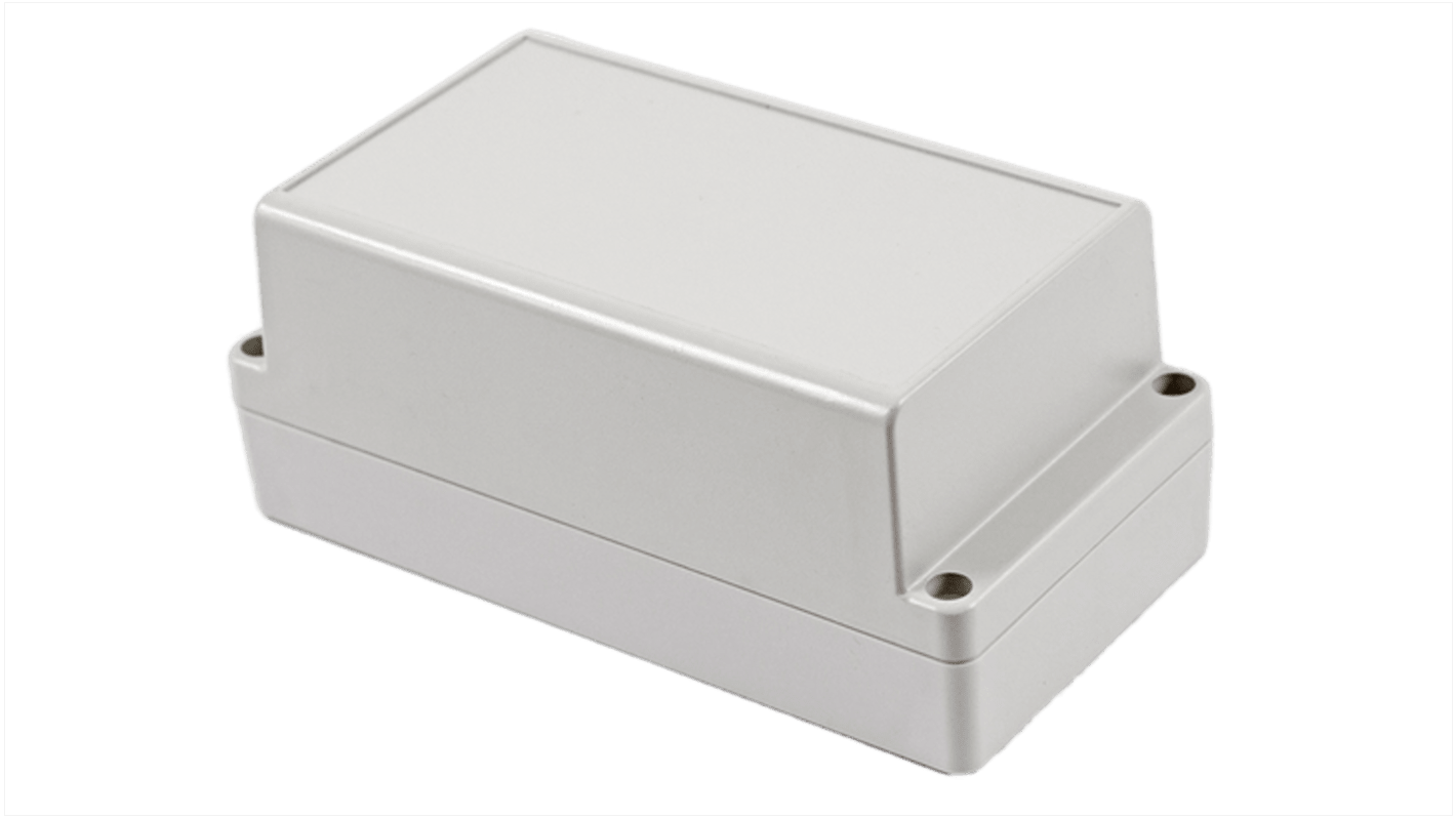 Hammond RP Series Light Grey Polycarbonate General Purpose Enclosure, IP65, Light Grey Lid, 165 x 85 x 70mm