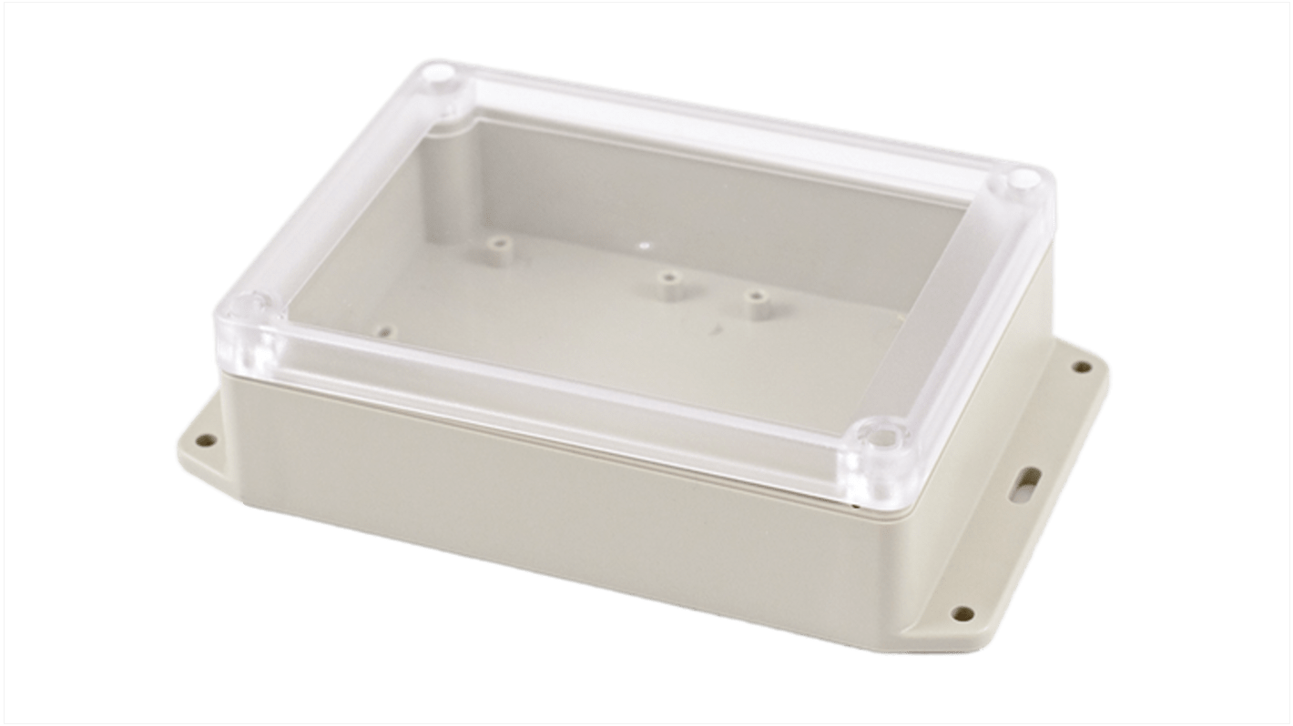 Caja de uso general Hammond de ABS Gris claro, 145 x 105 x 40mm, IP65