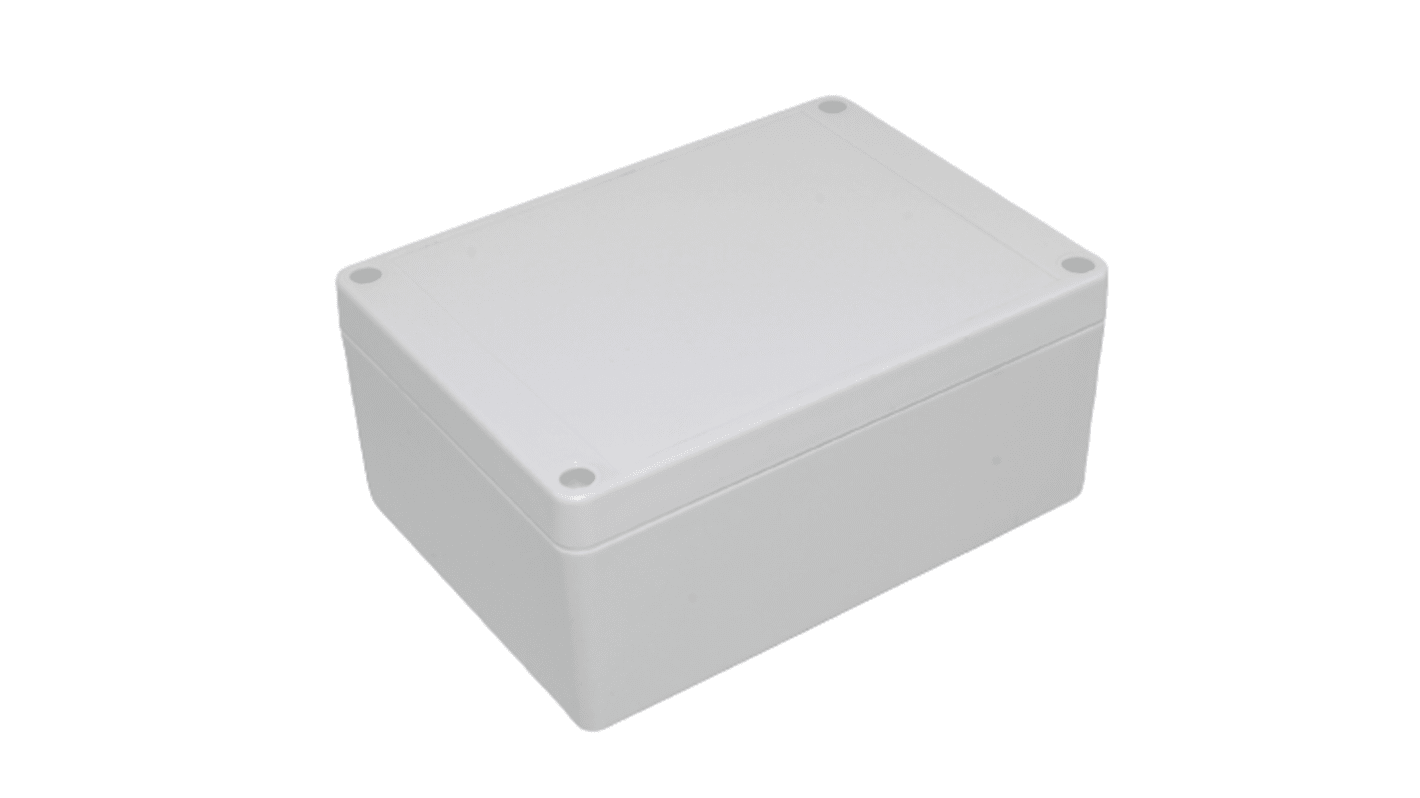Hammond RP Series Light Grey Polycarbonate General Purpose Enclosure, IP65, Light Grey Lid, 145 x 105 x 60mm