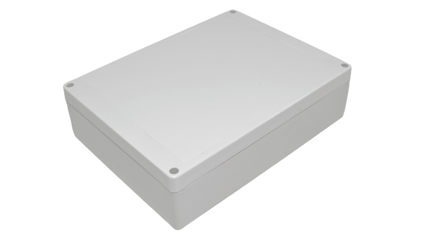 Hammond RP Series Light Grey Polycarbonate General Purpose Enclosure, IP65, Light Grey Lid, 220 x 165 x 60mm