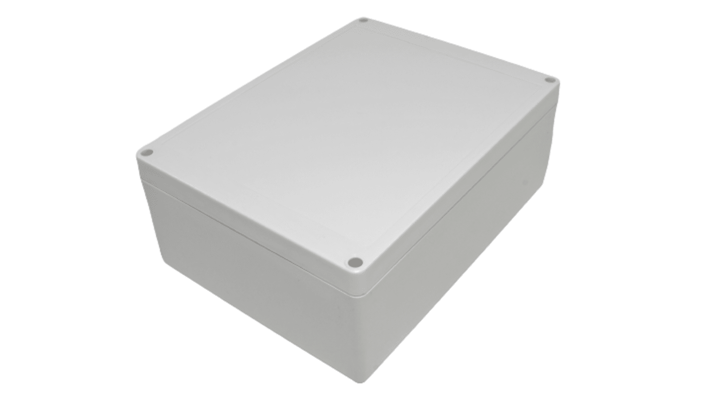 Hammond RP Series Light Grey Polycarbonate General Purpose Enclosure, IP65, Light Grey Lid, 220 x 165 x 85mm