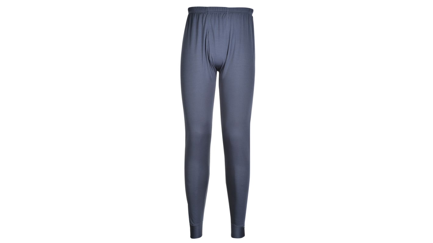 Portwest Anthracite 100% Polyester Thermal Long Johns, L