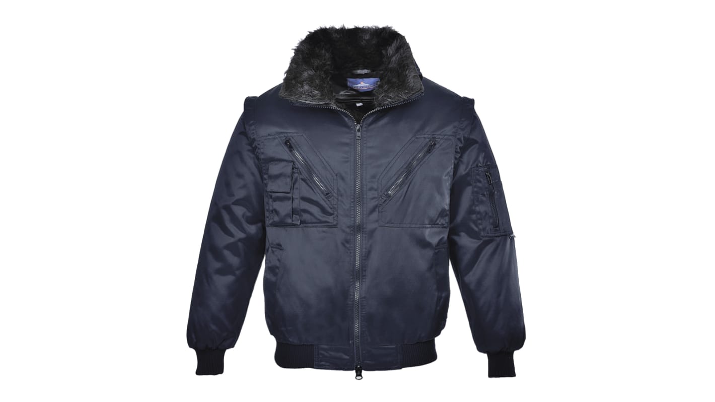 Portwest PJ10 Navy, Shower Resistant Jacket, L