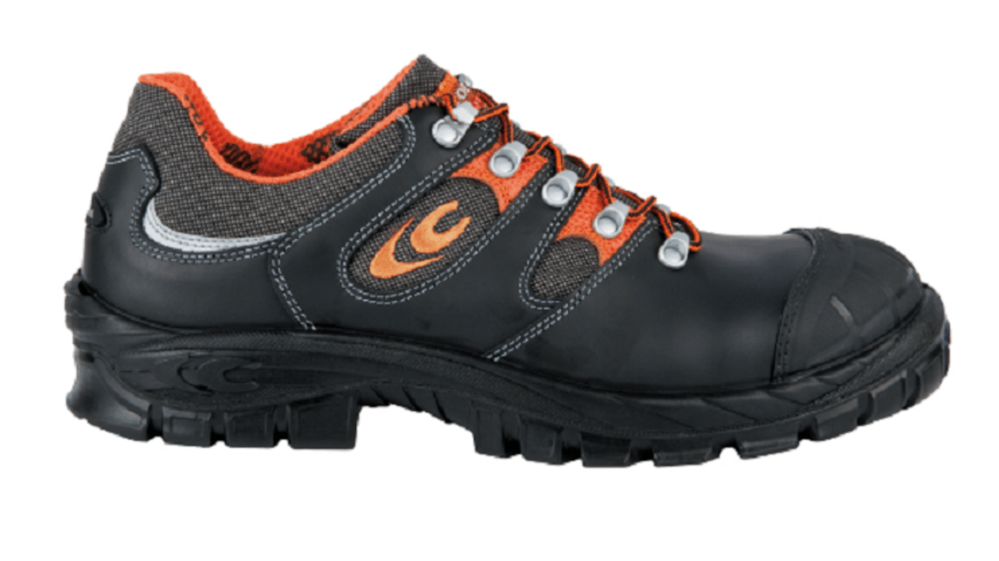13120 000 Cofra VILI Unisex Black Orange Toe Capped Safety Shoes UK 8 EU 42 RS