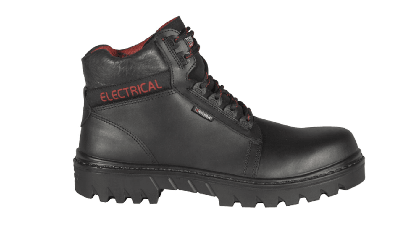 Cofra NEW ELECTRICAL SRC Black Non Metallic Toe Capped Unisex Safety Boot, UK 8, EU 42