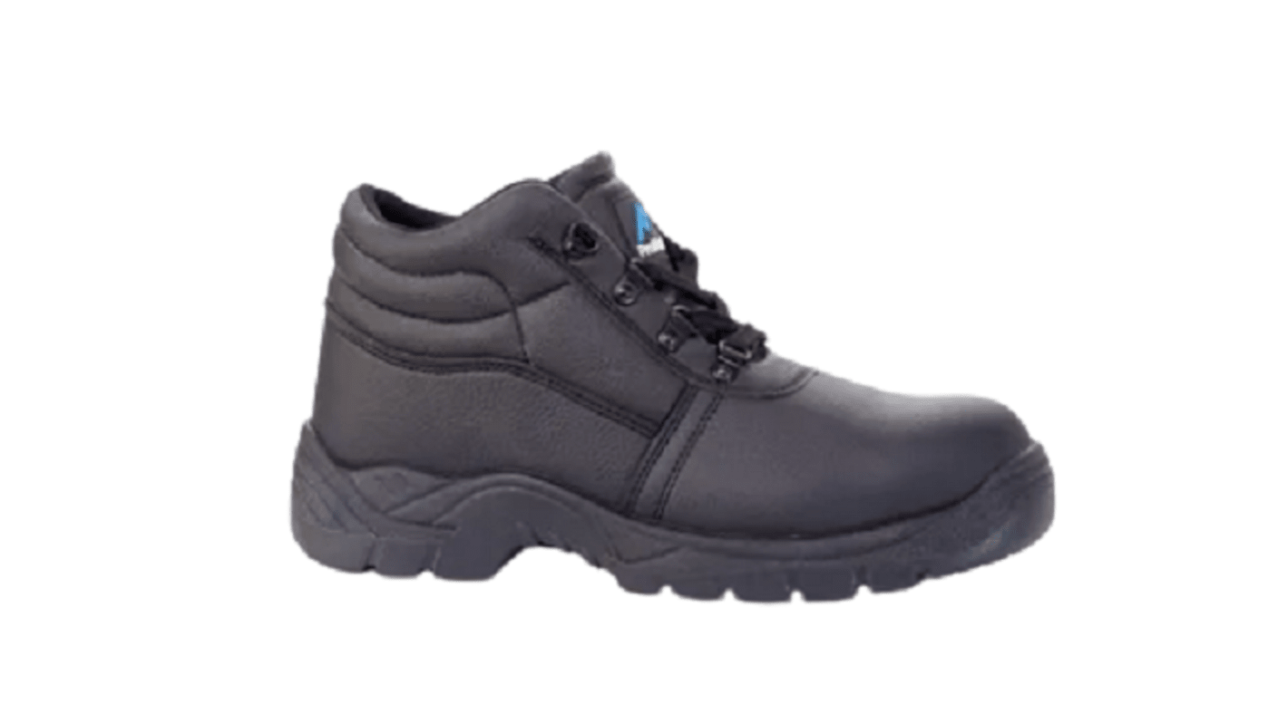 Magnum Utah Black Steel Toe Capped Unisex Safety Boot, UK 6, EU 43