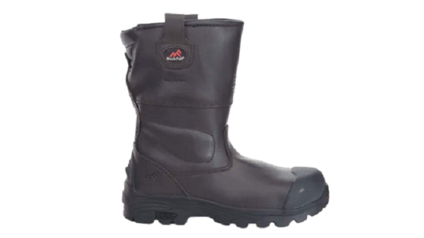 Magnum Texas Brown Fibreglass Toe Capped Unisex Safety Boot, UK 5, EU 38