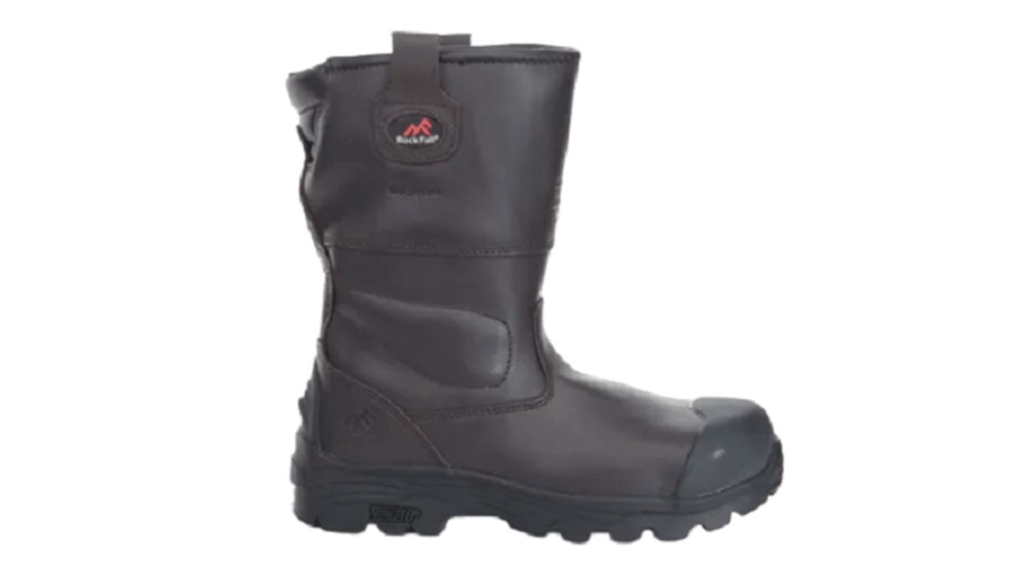 MAGNUM Texas Brown Fibreglass Toe Capped Unisex Safety Boot, UK 6, EU 39