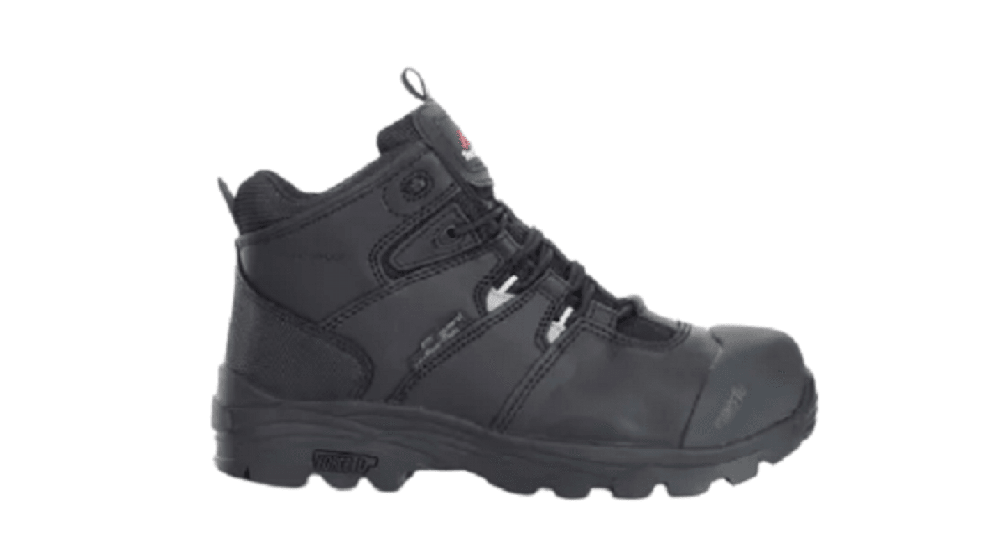 MAGNUM Rhyolite Black Fibreglass Toe Capped Unisex Safety Boot, UK 6, EU 41