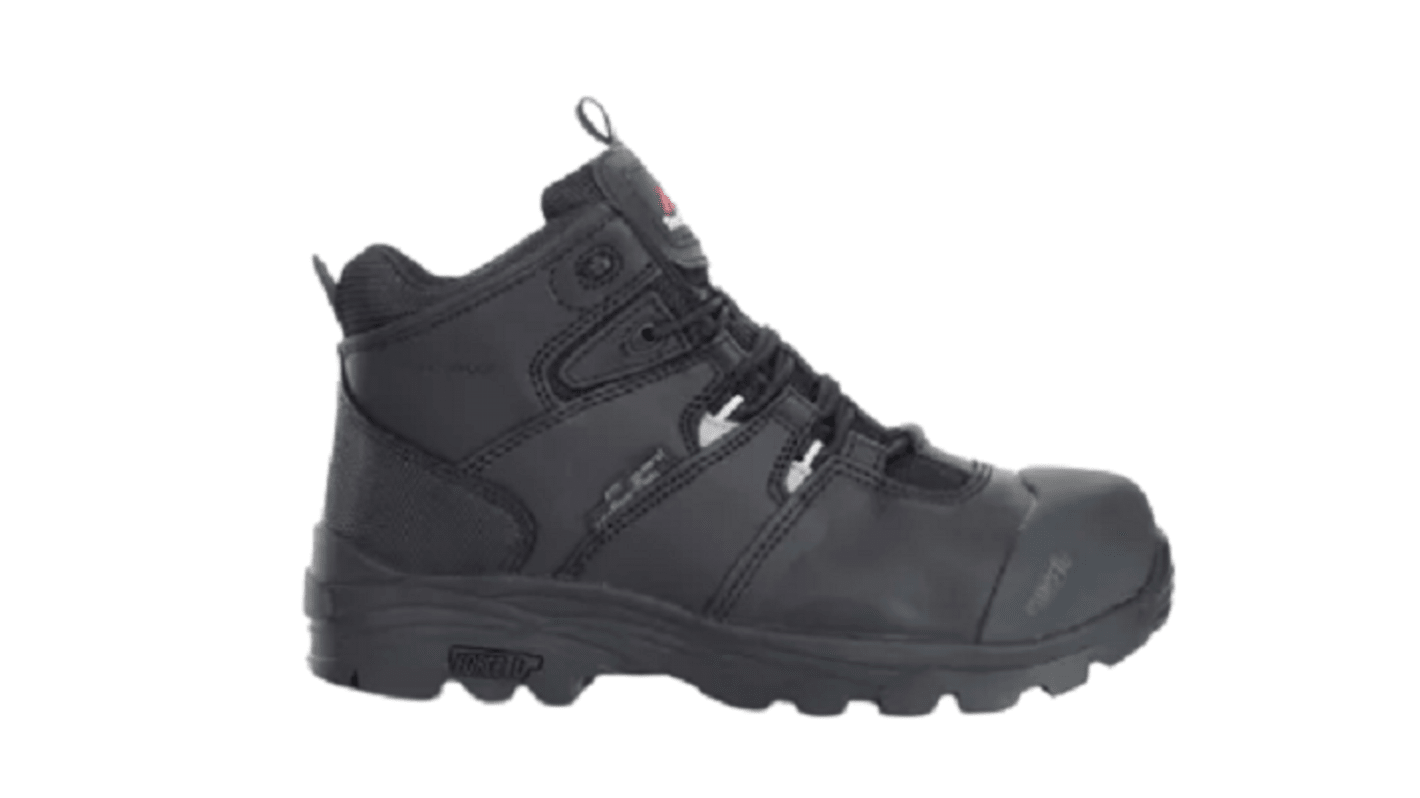 Magnum Rhyolite Black Fibreglass Toe Capped Unisex Safety Boot, UK 14, EU 49