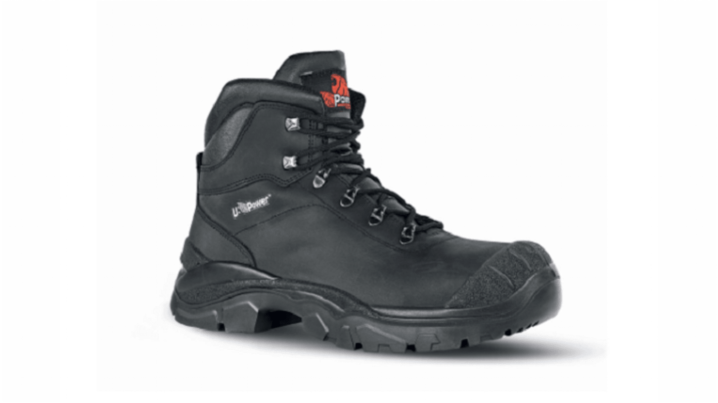 Goliath Rock & Roll Black Composite Toe Capped Unisex Safety Boot, UK 7, EU 41