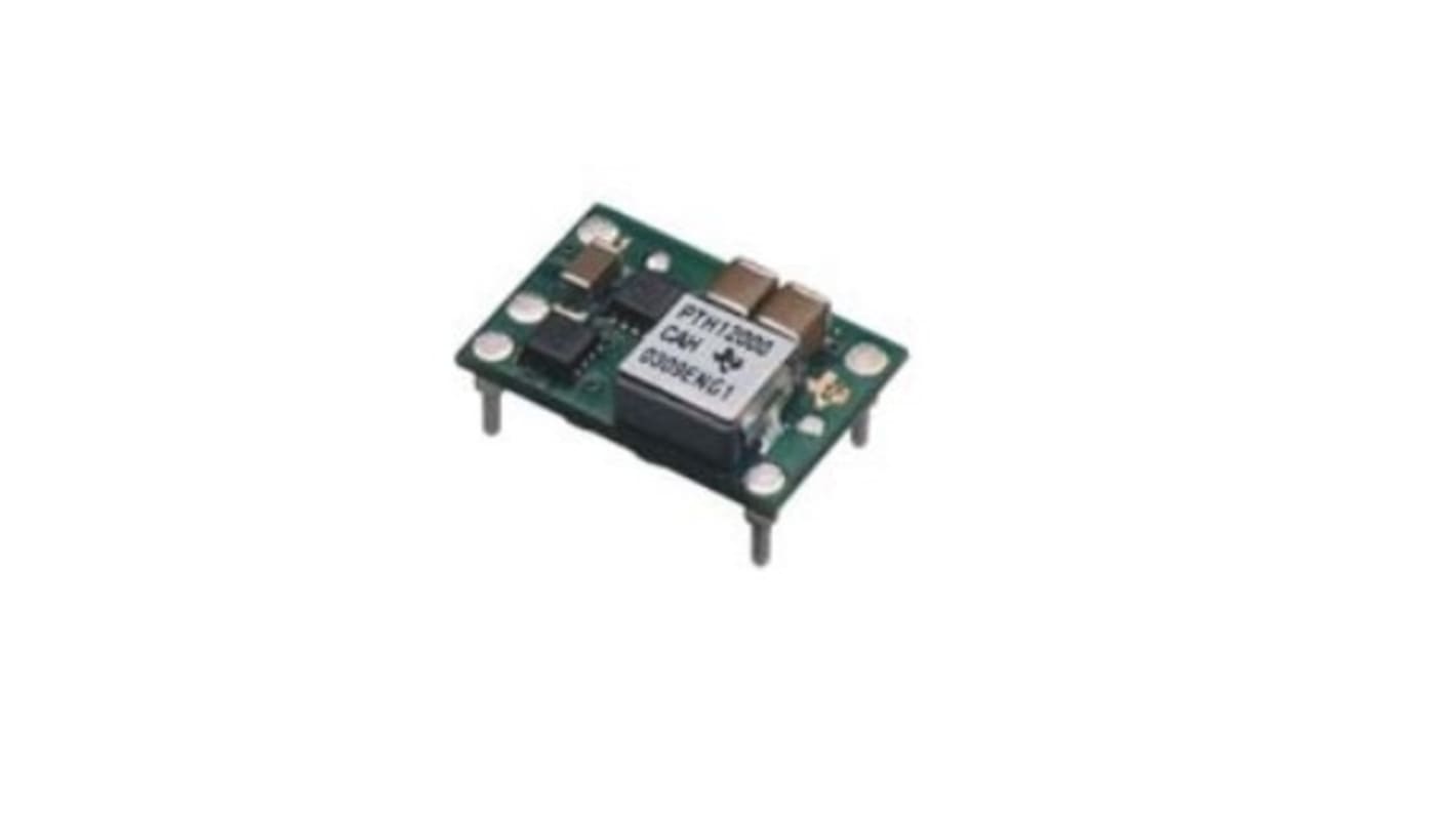 Texas Instruments PTH05060W Non-Isolated DC-DC Converter, 3.3V dc/ 10A Output, 4.2 → 5.5 V dc Input, Surface