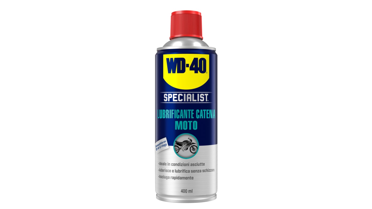 WD-40 Specialist Lubrificante Catena Moto Condizioni Asciutte da 400 ml