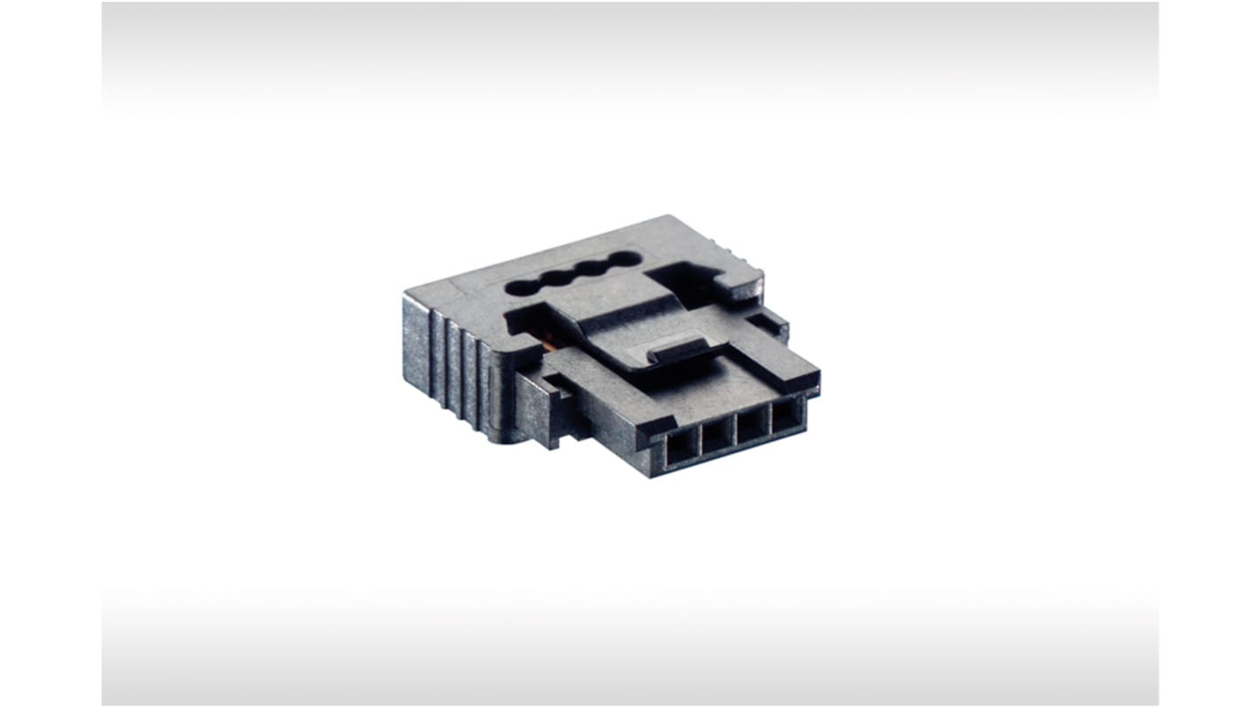 ERNI IDC连接器, 母座, 2p, 1.27mm间距, 电缆安装