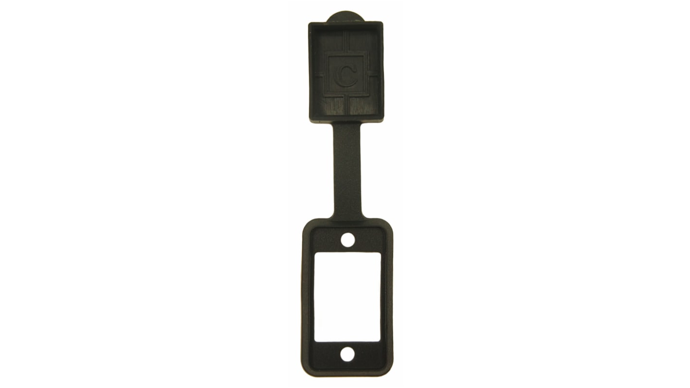 RS PRO Dust Cap for use with Slim Feedthrough Connectors
