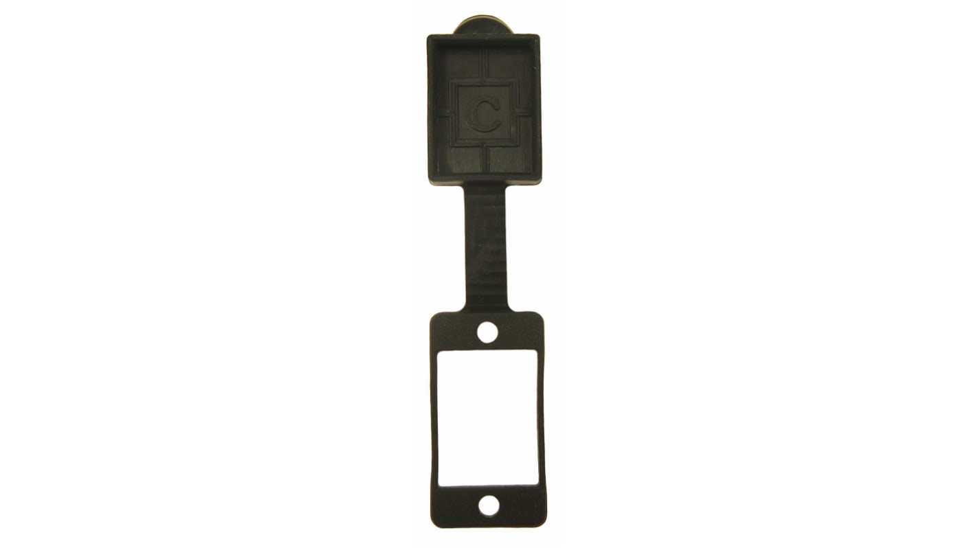RS PRO Dust Cap for use with Slim Feedthrough Connectors