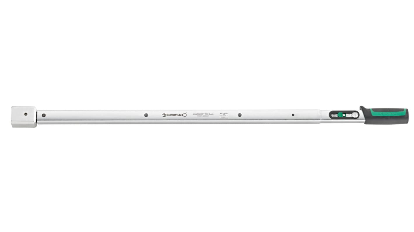 Klucz dynamometryczny zapadkowy 130 → 650Nm STAHLWILLE Prostokątne ± 4 % 22 x 28mm