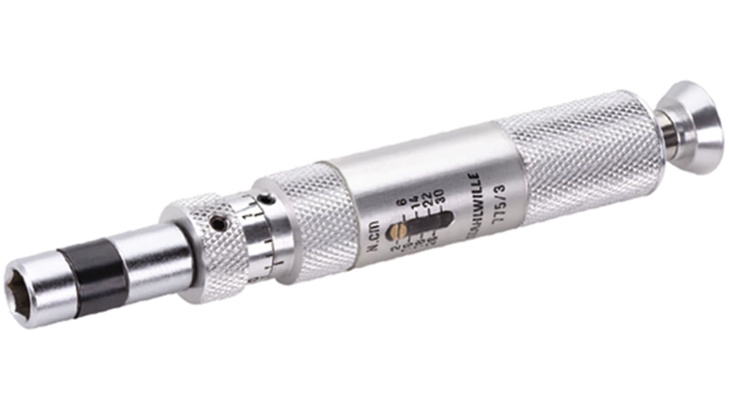 STAHLWILLE Calibrated Hex Torque Screwdriver, 1 → 5Nm, 1/4'' Drive, No