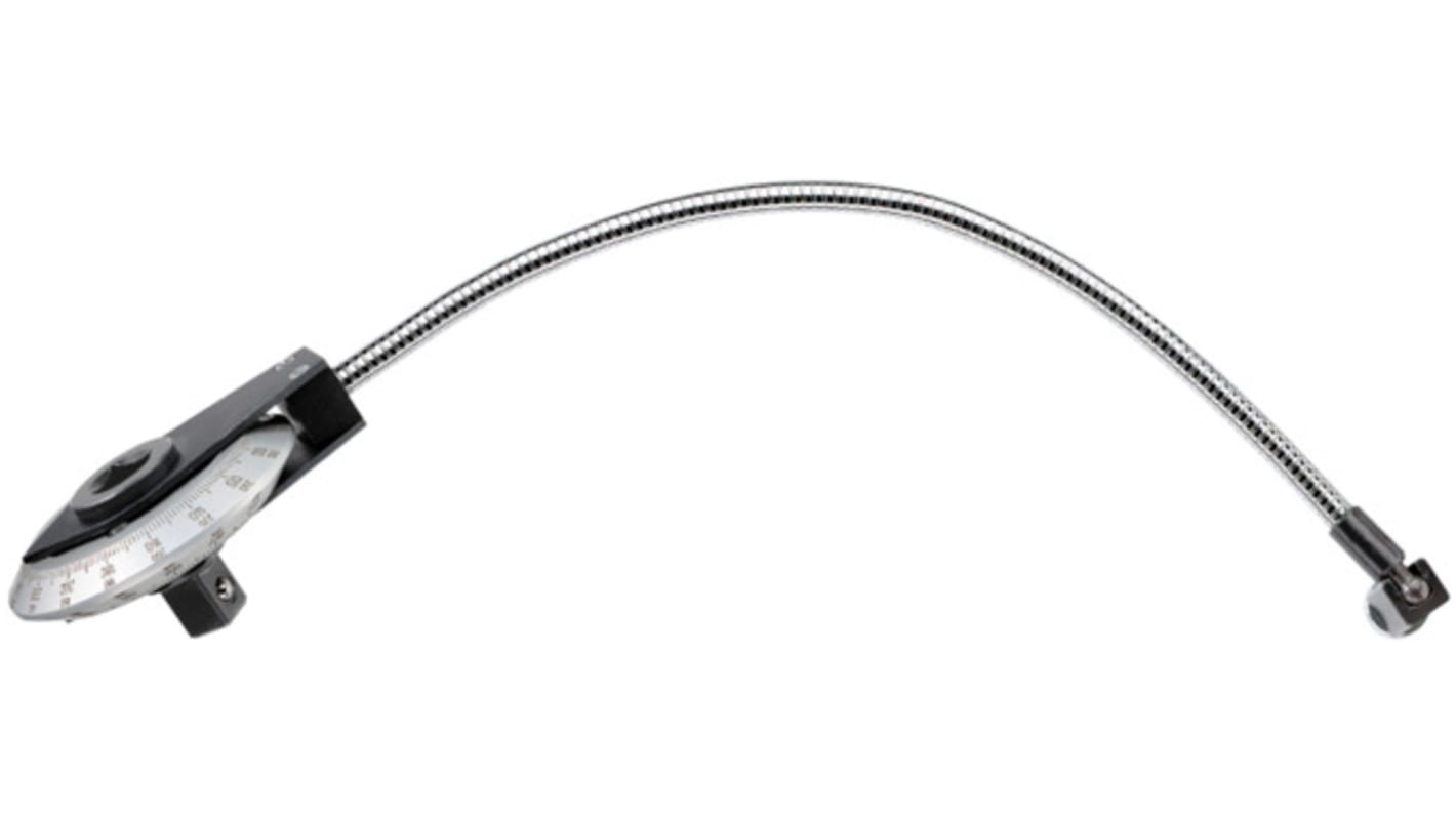 STAHLWILLE 7380N Torque Angle Gauge, 1/2 in Drive, Square Drive, 1/2in Insert