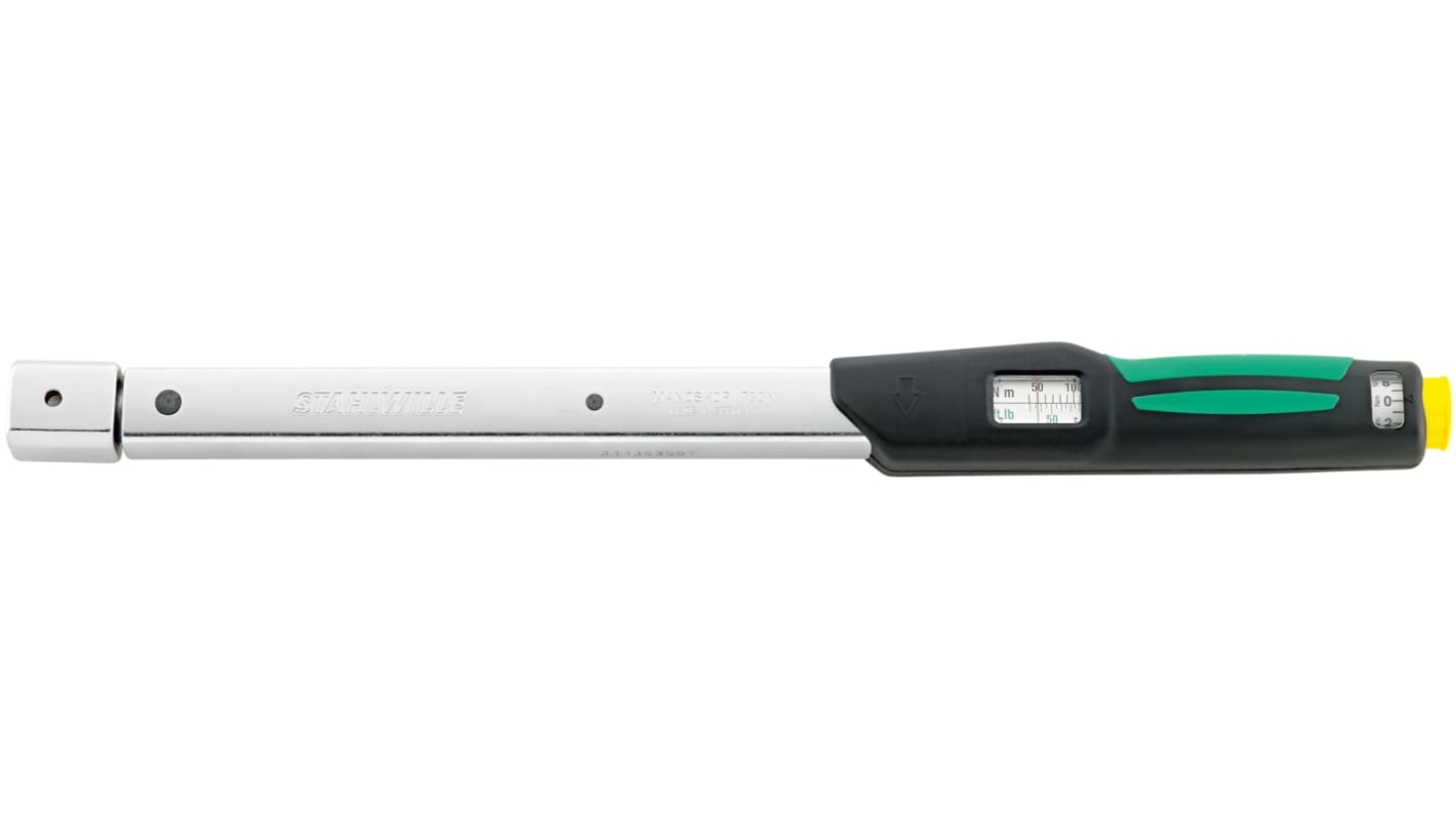 Klucz dynamometryczny zapadkowy 40 → 200Nm STAHLWILLE Prostokątne ±3% 14 x 18mm