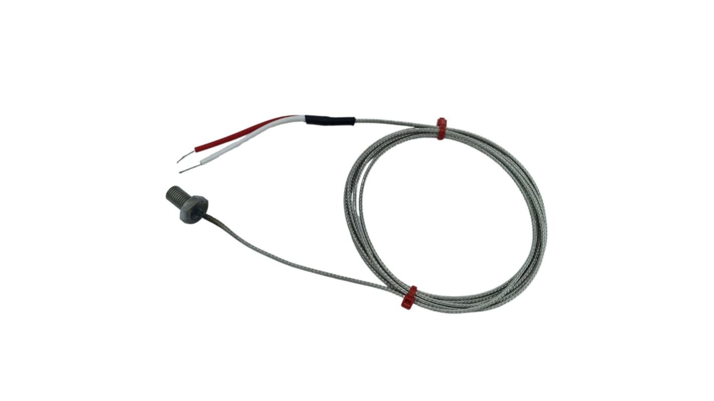 RS PRO Type K Bolt Thermocouple 25mm Length, 8mm Diameter → +250°C