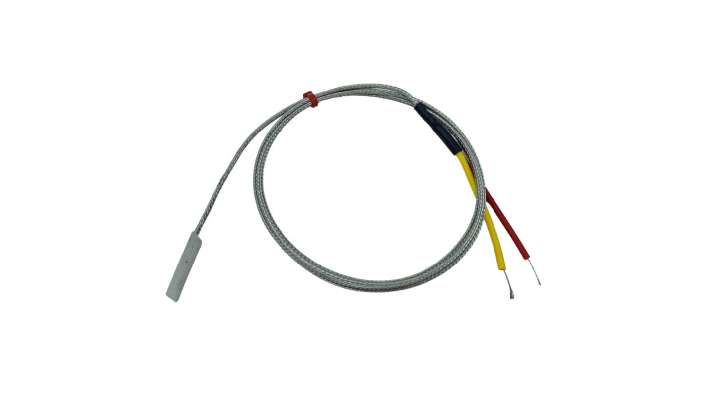 RS PRO Type K Leaf Thermocouple 2m Length, 13mm Diameter, -50°C → +350°C