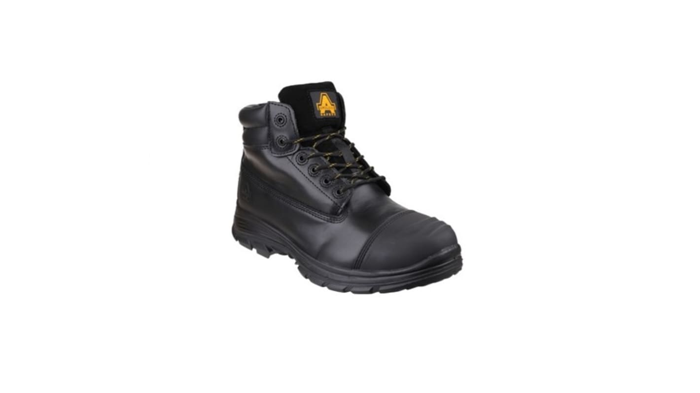 Amblers FS301 Black Steel Toe Capped Men's Safety Boot, UK 11, EU 47