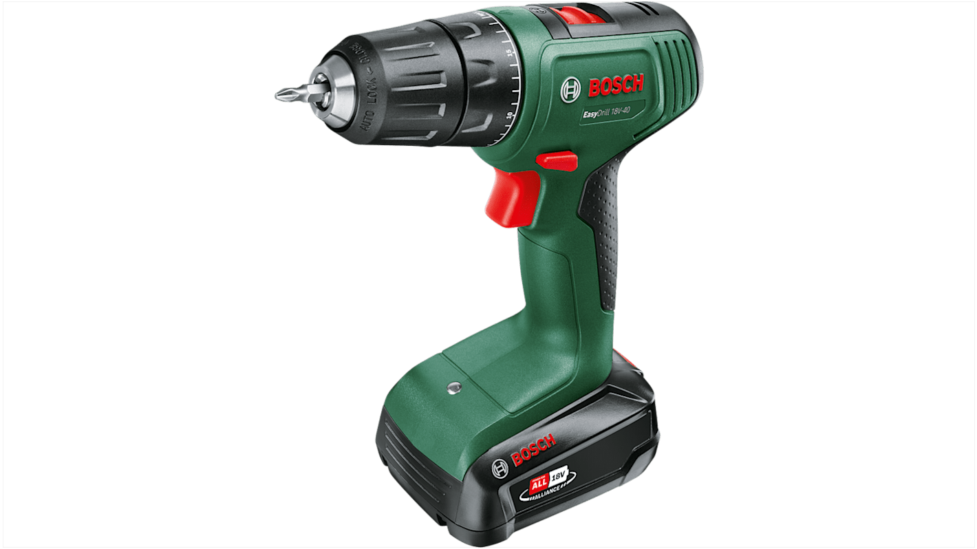 Bosch Keyless 18V Cordless Combi Drill Li-Ion, Cordless