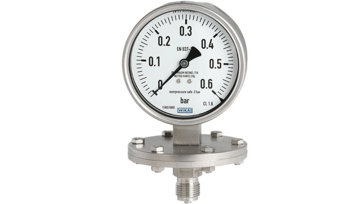 Manometr 100mm NPT 1/2