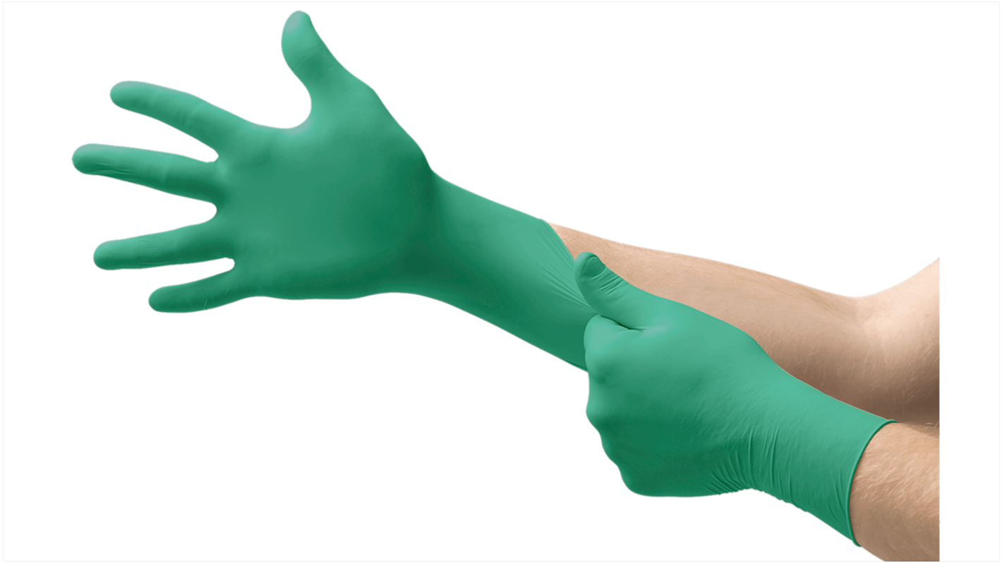 Gants de manutention Ansell TouchNTuff taille 7, Résiste aux produits chimiques, Bleu