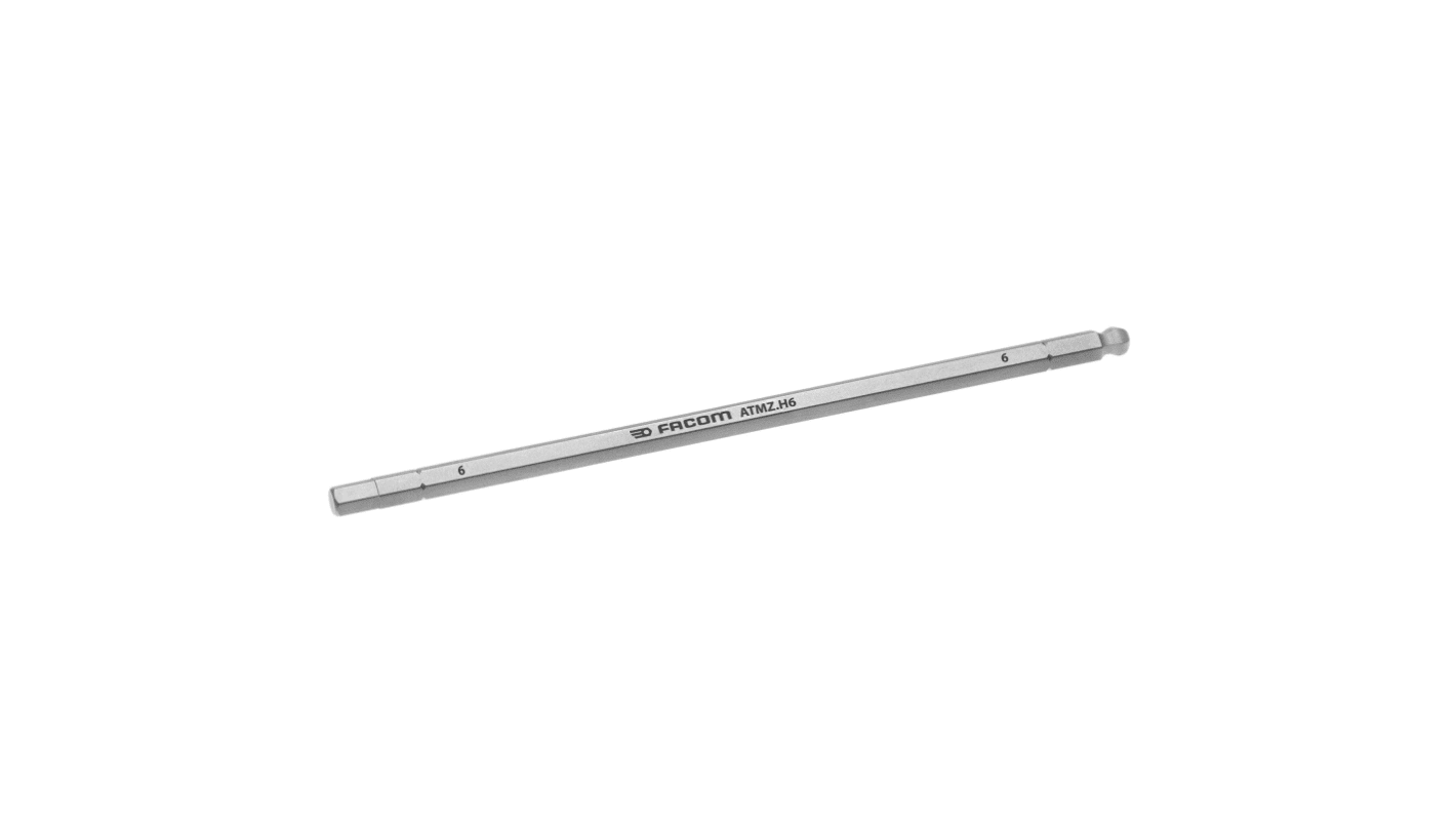 Facom ２WAYドライバ差替軸, Hexagon, チップサイズ：6 mm, VDE/1000V認証なし, ATMZ.H6