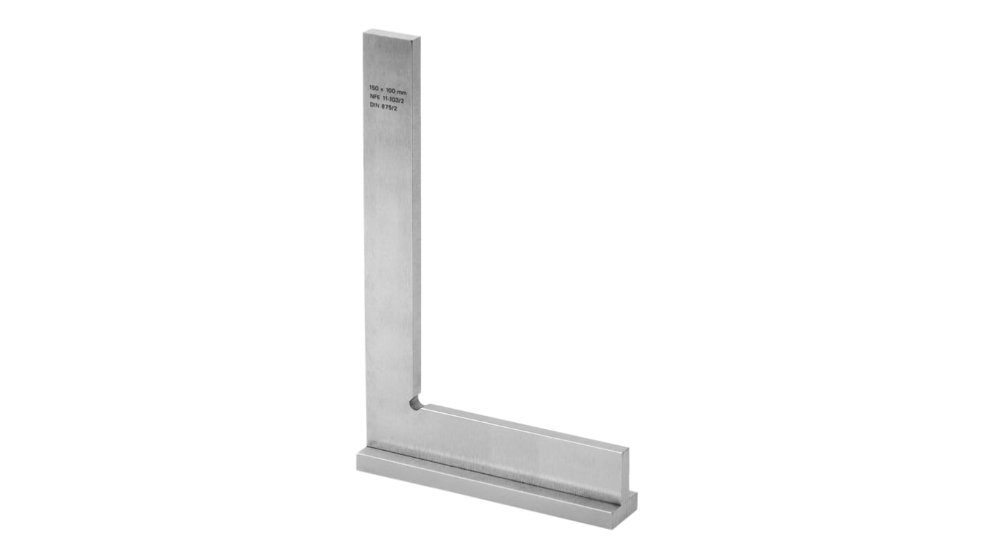 Facom 英制, 公制直角尺, 尺杆长100 mm, 尺杆宽20 mm, 角尺座长70mm