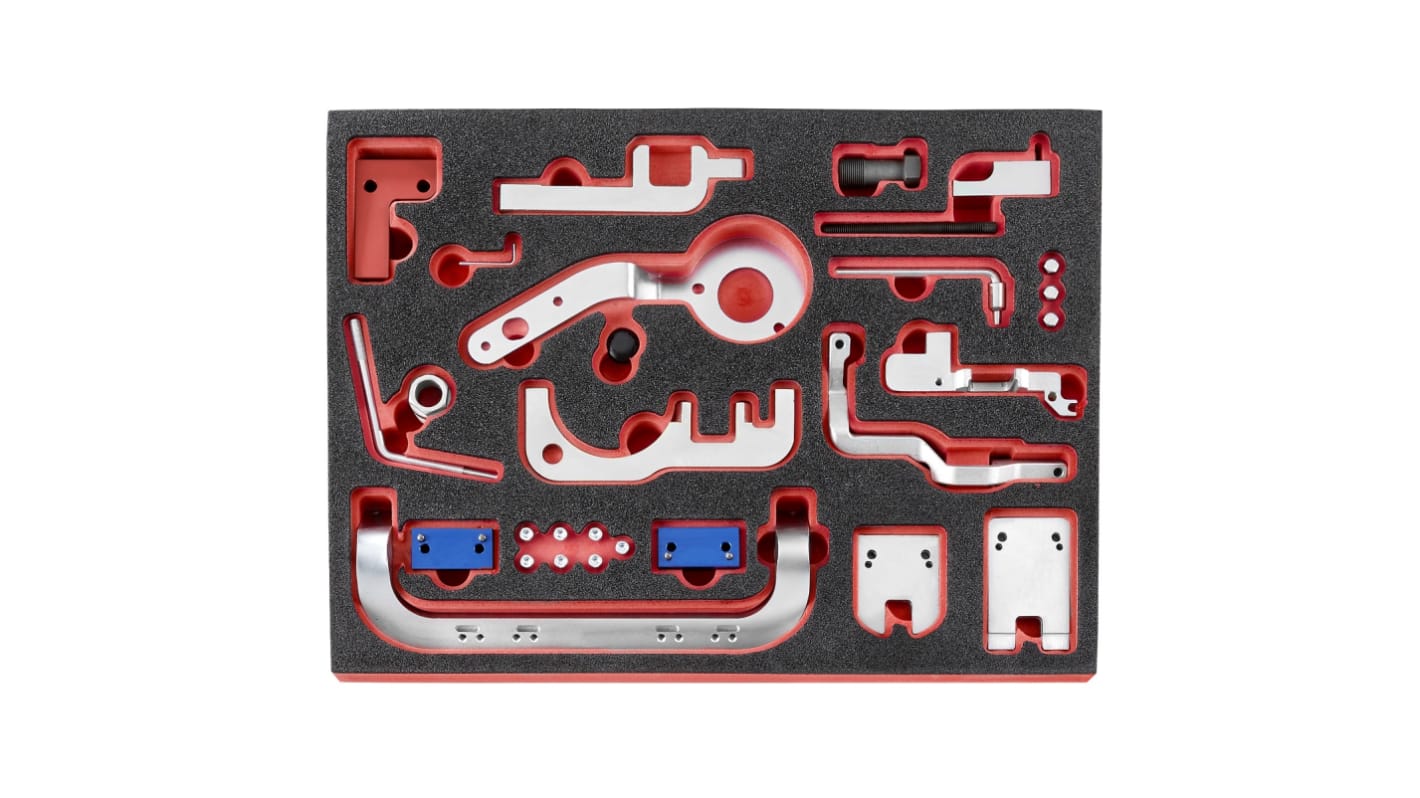 Facom 20 Piece Timing Tool Kit Tool Kit with Foam Inlay