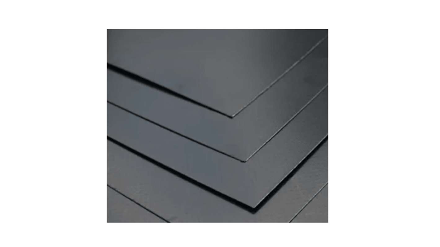 RS PRO Graphite Gasket Sheet, Black, 1mm Thick