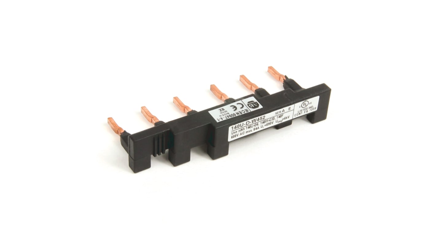 Allen Bradley 140U Three Phase Busbar, 45mm Pitch