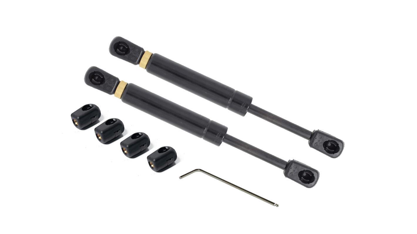 RS PRO Gasfjedre2, Stål4, udstrakt længde: 476.0mm8
