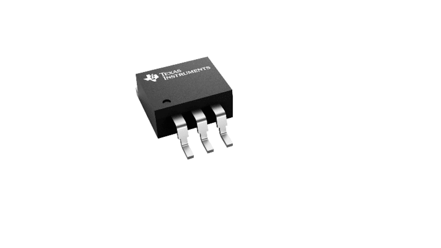 Texas Instruments LDO稳压芯片, 5 V输出, 1A最大输出, 单路输出, TO-220, 3针, 2%精度