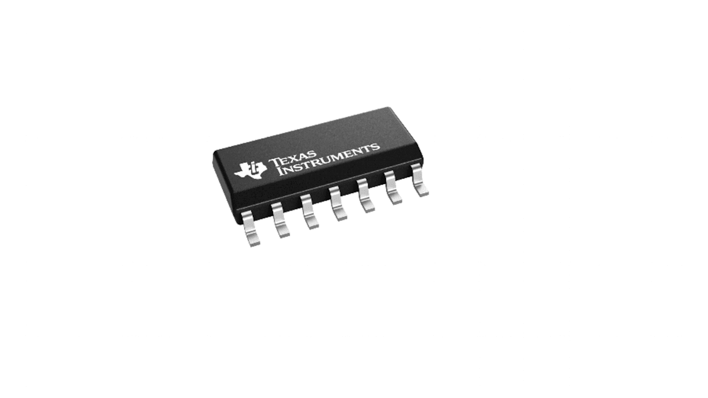 Amplificatori operazionali Texas Instruments, Su foro, alimentazione doppia/singola, PDIP