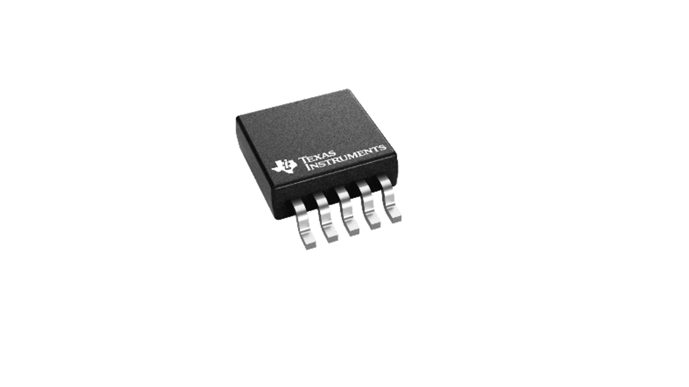 Texas Instruments 栅极驱动模块, TTL逻辑, VSSOP, 2个驱动器, 10针, 100V电源, 1.8 A输出